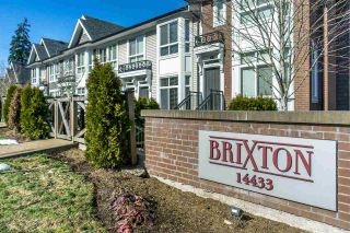 Photo 1: 61 14433 60 Avenue in Surrey: Sullivan Station Townhouse for sale in "Brixton" : MLS®# R2344524