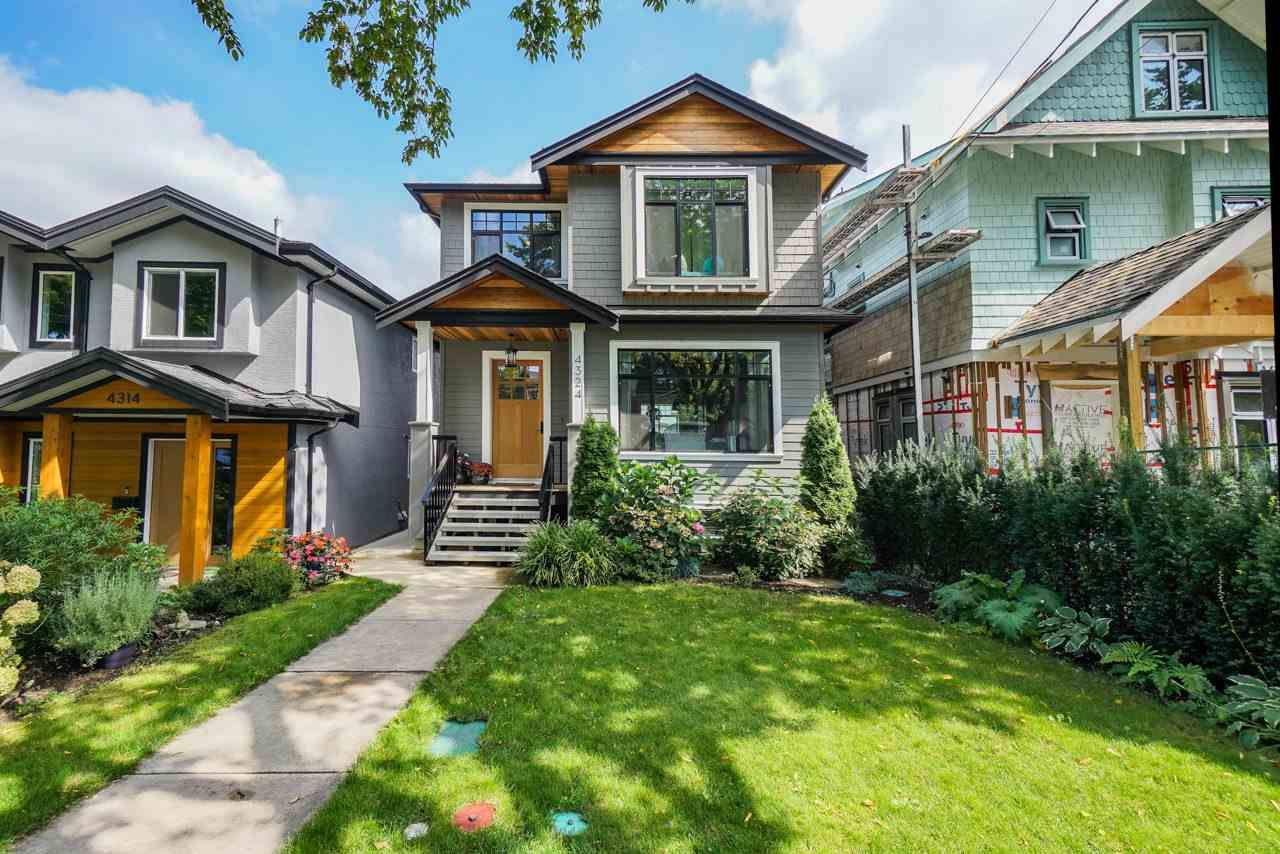 Main Photo: 4324 PRINCE EDWARD Street in Vancouver: Fraser VE House for sale (Vancouver East)  : MLS®# R2494935