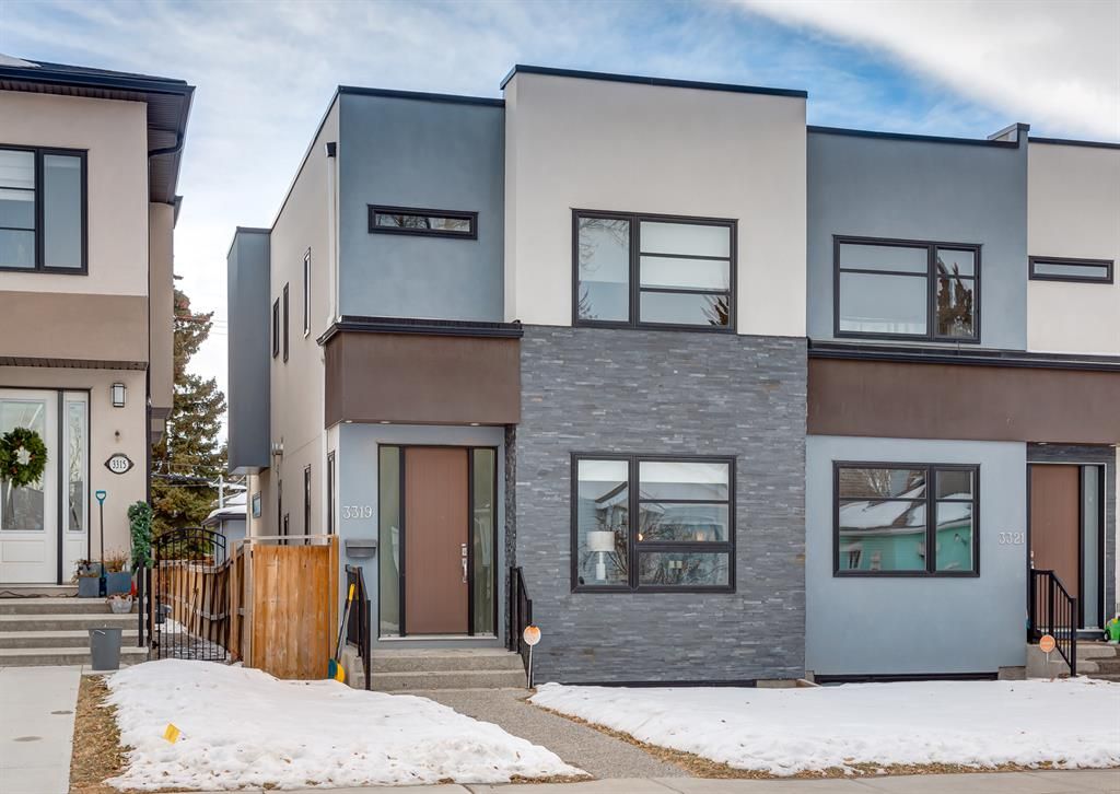 Main Photo: 3319 1 Street NW in Calgary: Highland Park Semi Detached (Half Duplex) for sale : MLS®# A2012502