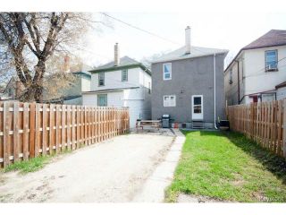Photo 20: 554 Beverley Street in WINNIPEG: West End / Wolseley Residential for sale (West Winnipeg)  : MLS®# 1410900