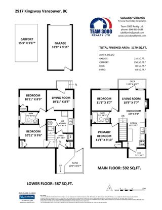 Photo 31: 2917 KINGSWAY in Vancouver: Collingwood VE 1/2 Duplex for sale (Vancouver East)  : MLS®# R2739794