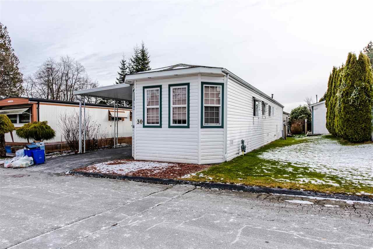 Main Photo: 30 1840 160 Street in Surrey: King George Corridor Manufactured Home for sale in "Breakaway Bays" (South Surrey White Rock)  : MLS®# R2339199