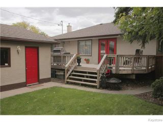 Photo 18: 101 Haig Avenue in WINNIPEG: St Vital Residential for sale (South East Winnipeg)  : MLS®# 1525095