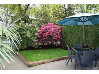 Photo 1: 105 3600 WINDCREST Drive in North Vancouver: Roche Point Townhouse for sale in "RAVEN WOODS" : MLS®# V1101013