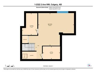 Photo 34: 1 2322 2 Avenue NW in Calgary: West Hillhurst Row/Townhouse for sale : MLS®# A2133335