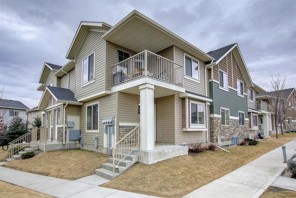 Main Photo: 608 250 Sage Valley Road NW in Calgary: Sage Hill Row/Townhouse for sale : MLS®# A1181464