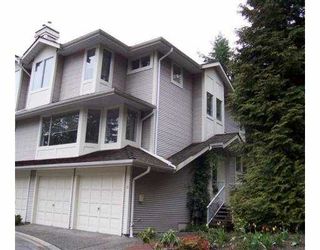 Photo 1: 11 103 PARKSIDE DR in Port Moody: Heritage Mountain Townhouse for sale in "TREETOPS" : MLS®# V586149