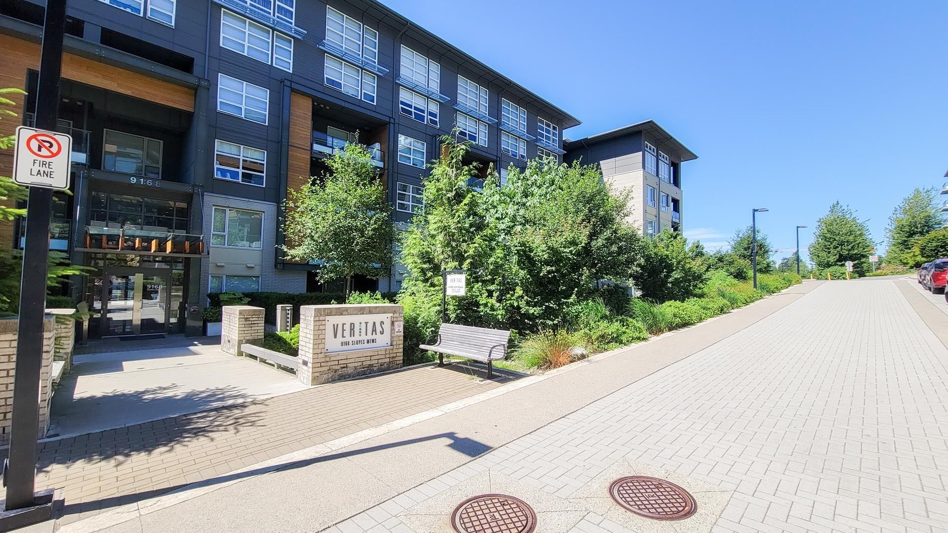 Main Photo: 203 9168 SLOPES Mews in Burnaby: Simon Fraser Univer. Condo for sale in "Veritas" (Burnaby North)  : MLS®# R2615556