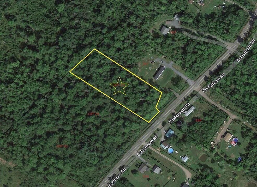 Main Photo: 175 Coldstream Road in Gays River: 105-East Hants/Colchester West Vacant Land for sale (Halifax-Dartmouth)  : MLS®# 202222156