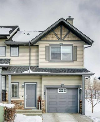 Photo 1: 92 Rockyspring Grove NW in Calgary: Rocky Ridge Semi Detached (Half Duplex) for sale : MLS®# A2118068