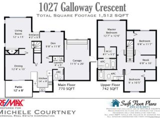 Photo 10: 1027 GALLOWAY Crescent in COURTENAY: CV Courtenay City House for sale (Comox Valley)  : MLS®# 714779