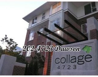 Photo 1: 202 4723 DAWSON Street in Burnaby: Parkcrest Condo for sale in "COLLAGE" (Burnaby North)  : MLS®# V659344