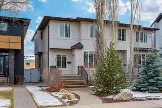 Main Photo: 823 22 Avenue NW in Calgary: Mount Pleasant Semi Detached (Half Duplex) for sale : MLS®# A2128120