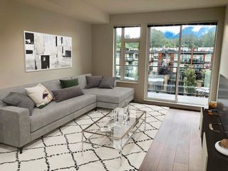 Photo 1: 419 725 MARINE Drive in North Vancouver: Harbourside Condo for sale in "Marine + Fell" : MLS®# R2730373