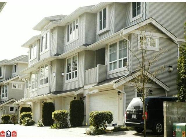 Main Photo: 22 14952 58 Avenue in Surrey: Sullivan Station Townhouse for sale in "Highbrae" : MLS®# f1006679