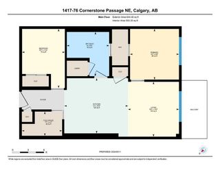 Photo 4: 1417 76 Cornerstone Passage NE in Calgary: Cornerstone Apartment for sale : MLS®# A2131665