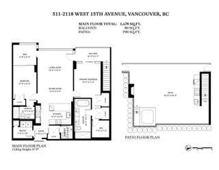 Photo 25: 511 2118 W 15TH AVENUE in Vancouver: Kitsilano Condo for sale (Vancouver West) 