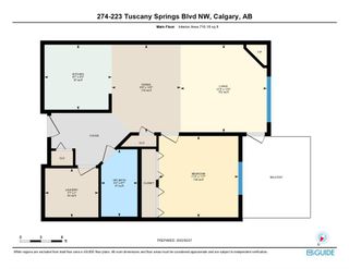 Photo 45: 274 223 Tuscany Springs Boulevard NW in Calgary: Tuscany Apartment for sale : MLS®# A2053125