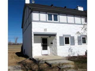 Photo 1: 17 Apple Lane in WINNIPEG: Westwood / Crestview Condominium for sale (West Winnipeg)  : MLS®# 1508789