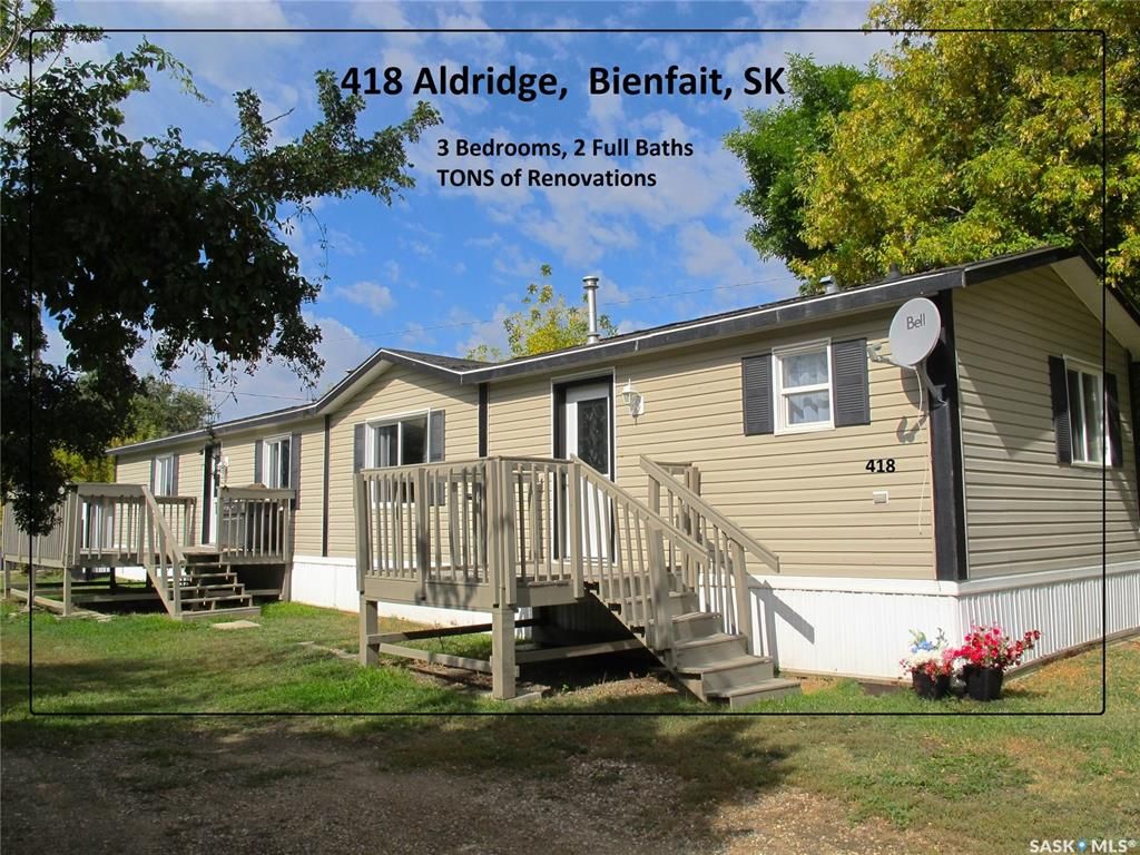 Main Photo: 418 Aldridge Street in Bienfait: Residential for sale : MLS®# SK909018