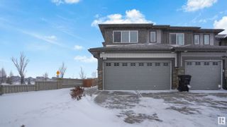 Photo 1: 4696 ALWOOD Way in Edmonton: Zone 55 House Half Duplex for sale : MLS®# E4319564