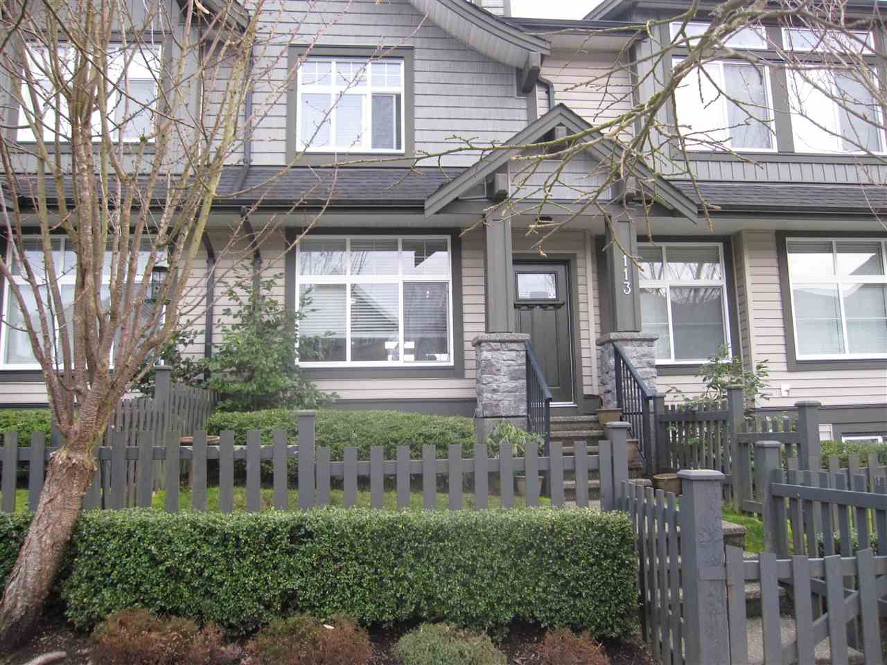 Main Photo: 113 13819 232 Street in Maple Ridge: Silver Valley Townhouse for sale : MLS®# R2545579