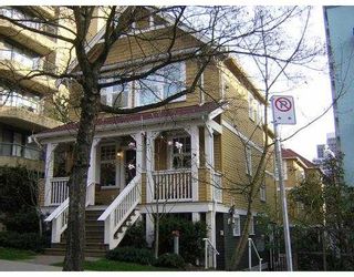 Photo 1: 1067 BARCLAY Street in Vancouver: West End VW Townhouse for sale in "BARCLAY WALK" (Vancouver West)  : MLS®# V637937