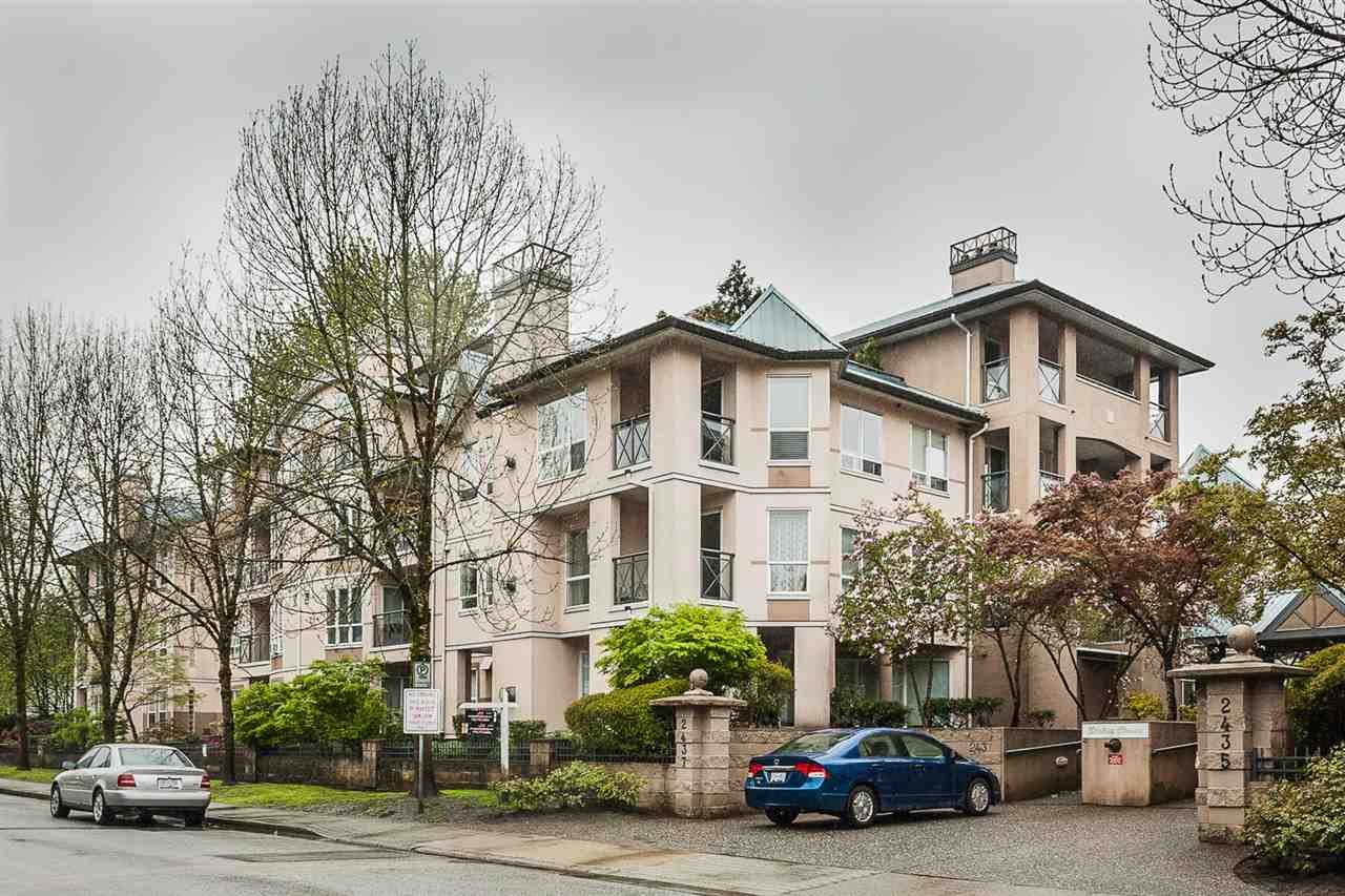 Main Photo: 308 2437 WELCHER Avenue in Port Coquitlam: Central Pt Coquitlam Condo for sale in "STIRLING CLASSIC" : MLS®# R2163751