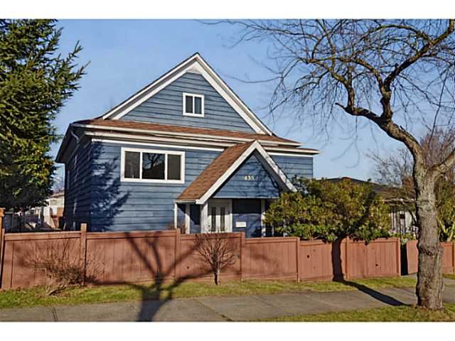 Main Photo: 435 E 23RD Avenue in Vancouver: Fraser VE House for sale in "MAIN STREET CORRIDOR" (Vancouver East)  : MLS®# V1043103