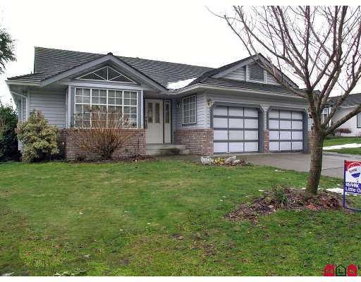 Main Photo: 2872 CROSSLEY Drive in Abbotsford: Abbotsford West House for sale in "Elwood Estates" : MLS®# F2626869