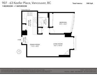 Photo 40: 907 63 KEEFER Place in Vancouver: Downtown VW Condo for sale in "Europa" (Vancouver West)  : MLS®# R2747151