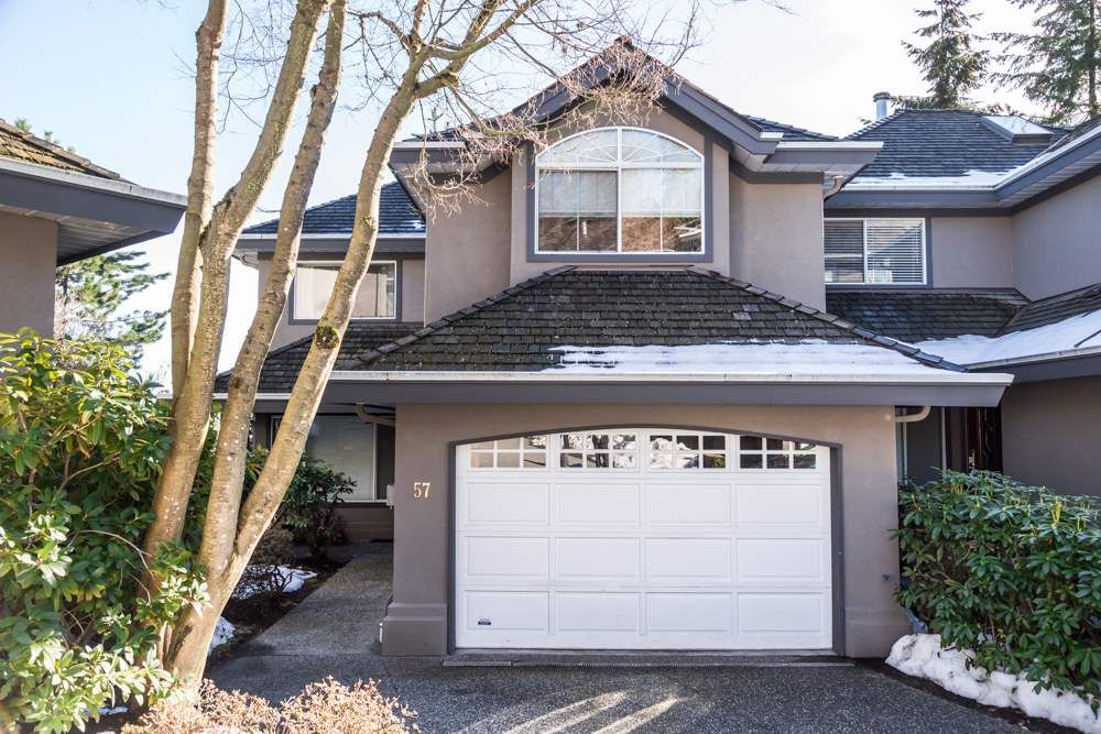 Main Photo: 57 2990 Panorama Drive in Coquitlam: Westwood Plateau Townhouse for sale : MLS®# R2138688