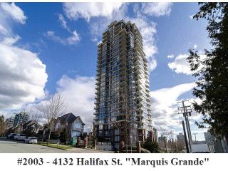 Photo 20: 2003 4132 HALIFAX Street in Burnaby: Brentwood Park Condo for sale in "Marquis Grande" (Burnaby North)  : MLS®# V1090872
