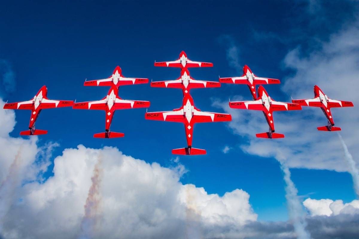 Catch Canadian Forces Snowbirds at Boundary Bay Airshow 2019