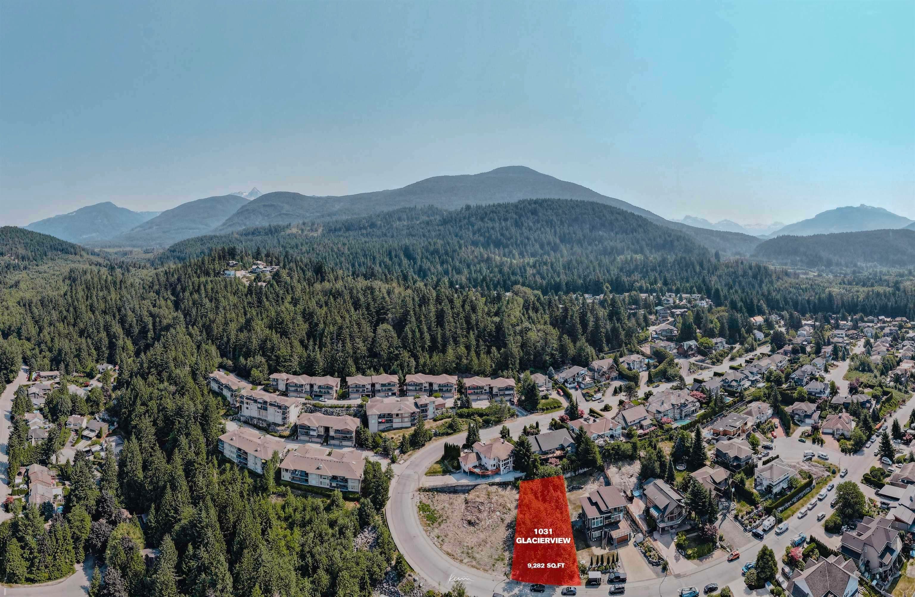 Main Photo: 1031 GLACIER VIEW Drive in Squamish: Garibaldi Highlands Land for sale in "Glacier View" : MLS®# R2722121