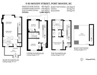Photo 40: 5 83 MOODY Street in Port Moody: Port Moody Centre Townhouse for sale in "Platform" : MLS®# R2759649