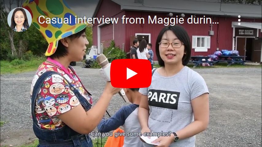 Casual interview from Maggie during Clients Event 2019 Summer 随机采访 Maggie女士 2019夏客户答谢会