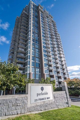 Photo 1: 906 271 FRANCIS Way in New Westminster: Fraserview NW Condo for sale in "Parkside Tower" : MLS®# R2519011