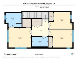 Photo 46: 521 72 Cornerstone Manor NE in Calgary: Cornerstone Row/Townhouse for sale : MLS®# A2130931
