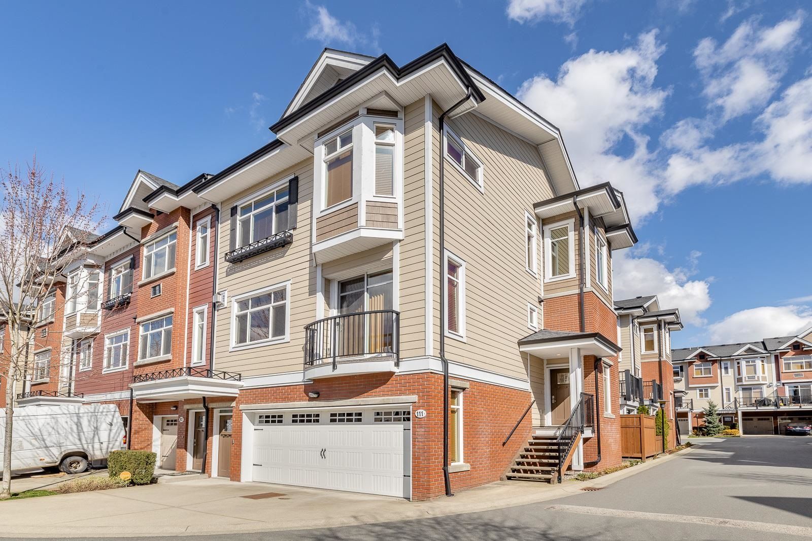 Main Photo: 111 8068 207 Street in Langley: Willoughby Heights Townhouse for sale in "Yorkson Creek South" : MLS®# R2672062