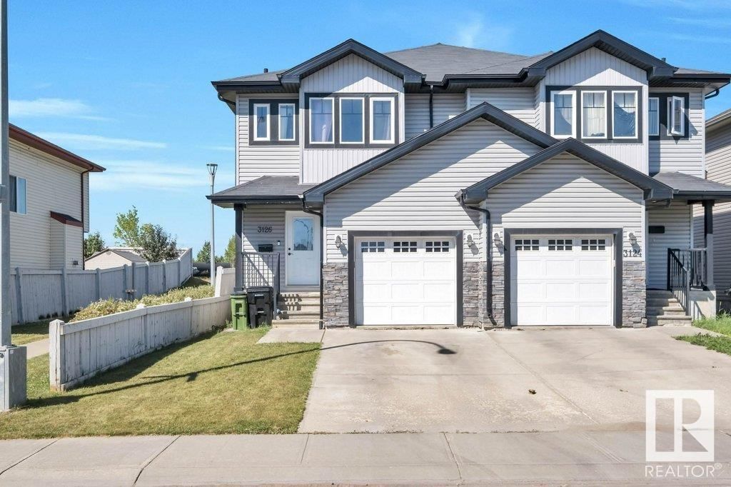 Main Photo: 3126 152 Avenue NW in Edmonton: Zone 35 House Half Duplex for sale : MLS®# E4310153