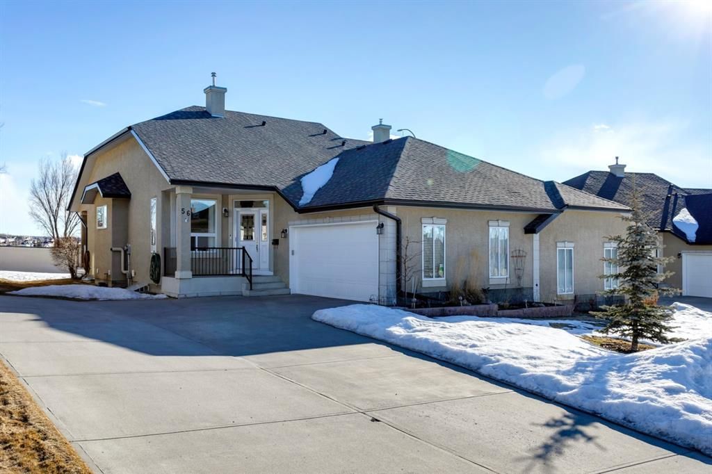 Main Photo: 56 Tuscany Village Court NW in Calgary: Tuscany Semi Detached for sale : MLS®# A1079076