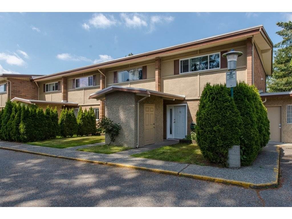 Main Photo: 12 2048 MCCALLUM Road in Abbotsford: Central Abbotsford Townhouse for sale in "Garden Court Estates" : MLS®# R2292137