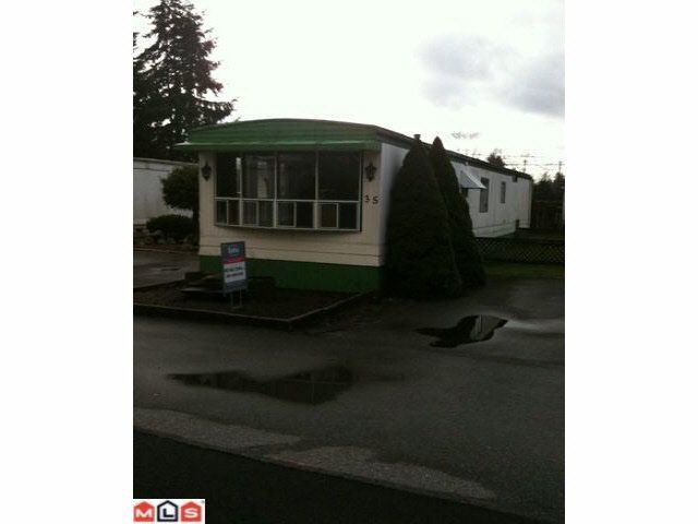 Main Photo: 35 4426 232 STREET STREET in : Brookswood Langley Manufactured Home for sale : MLS®# F1100088
