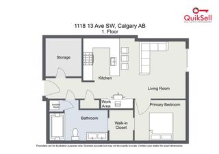 Photo 21: 1207 1118 12 Avenue SW in Calgary: Beltline Apartment for sale : MLS®# A2111642