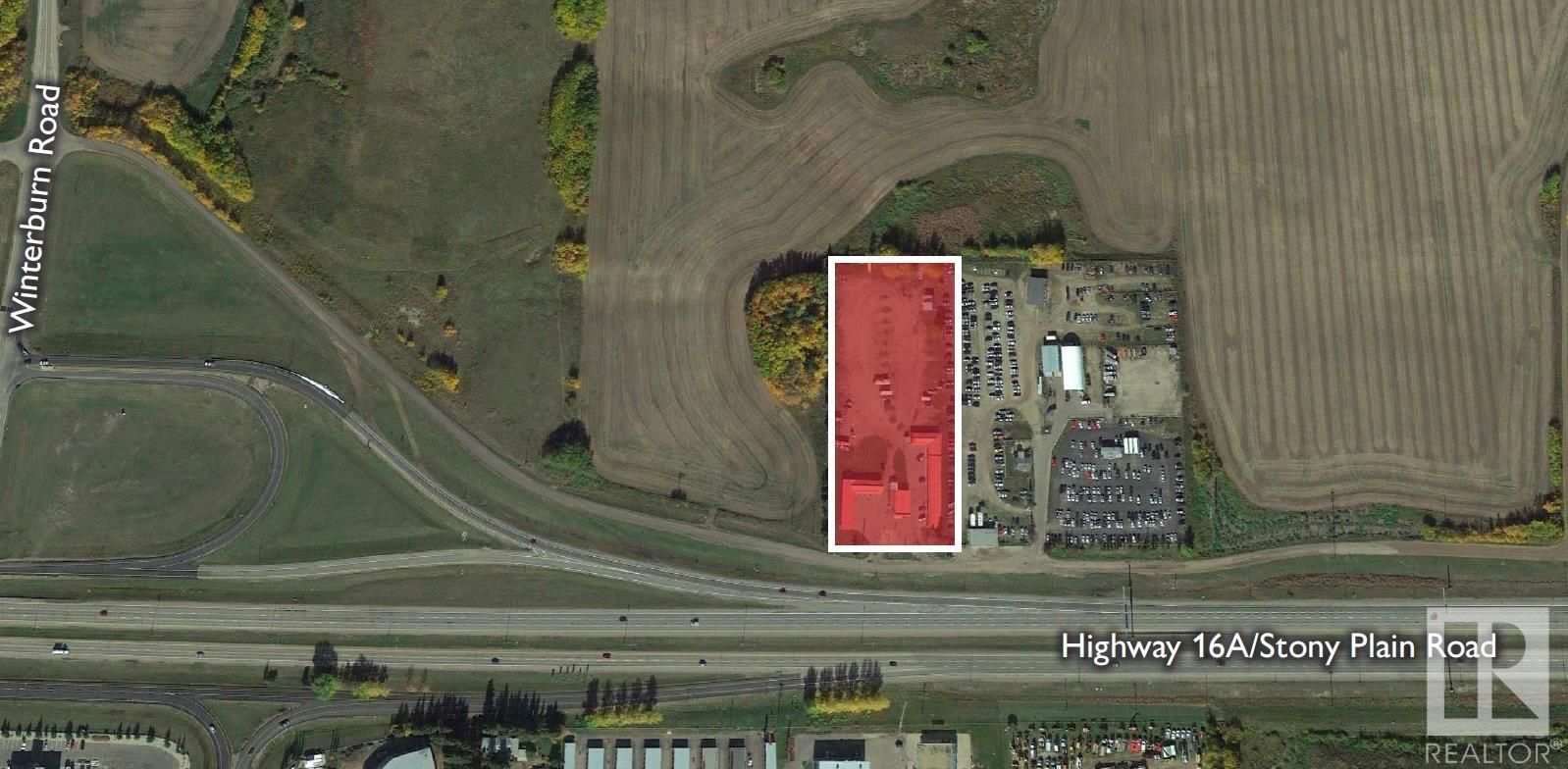 Main Photo: 20904 Stony Plain Road NW in Edmonton: Zone 59 Land Commercial for sale : MLS®# E4273598