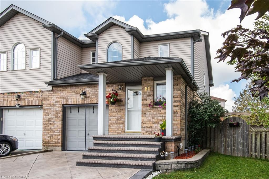 Main Photo: 80 Snowdrop Crescent in Kitchener: 333 - Laurentian Hills/Country Hills W Single Family Residence for sale (3 - Kitchener West)  : MLS®# 40486099