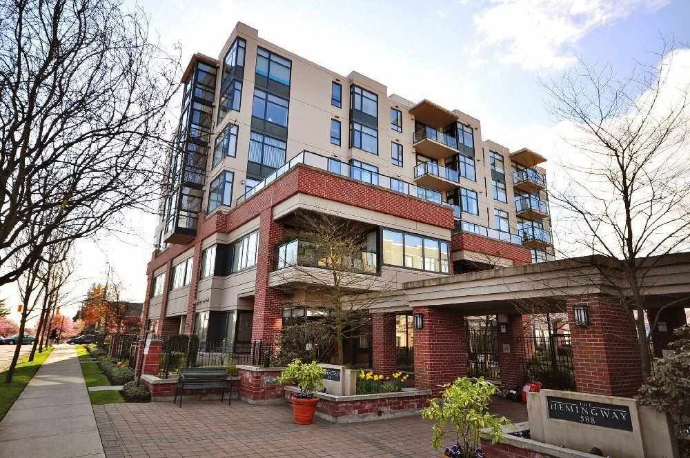 Main Photo: 407 538 W 45TH Avenue in Vancouver: Oakridge VW Condo for sale in "HEMMINGWAY" (Vancouver West)  : MLS®# R2173011