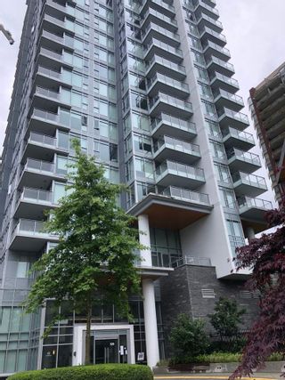 Photo 1: 1403 520 COMO LAKE Avenue in Coquitlam: Coquitlam West Condo for sale in "THE CROWN" : MLS®# R2468078