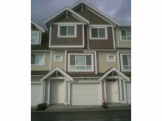 Photo 1: 46A 7298 199A Street in LANGLEY: Willoughby Heights Townhouse for sale (Langley)  : MLS®# F1411623